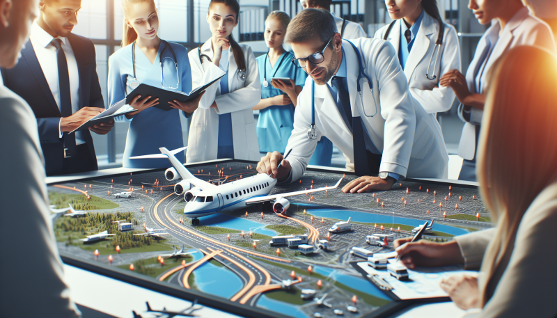 Exklusive Luftwege für Gesundheit und Wohlbefinden: Effiziente Planung von Patiententransporten